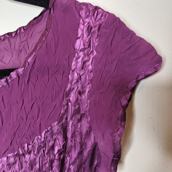 Dressbarn Collection Crinkle Dress Whimsy Gothic Romance Fairy - Picture 5 of 11